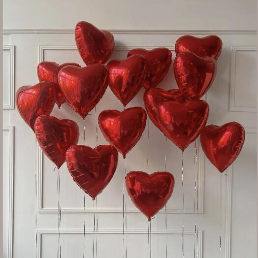 Wall of hearts