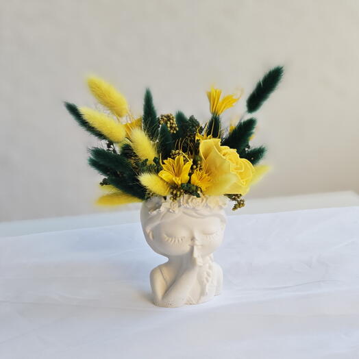 Интерьерная композиция "Фрагмент лета" 🌼