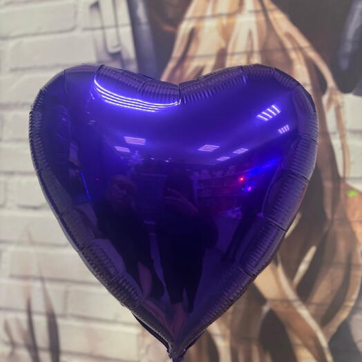 Фиолетовое сердечко
