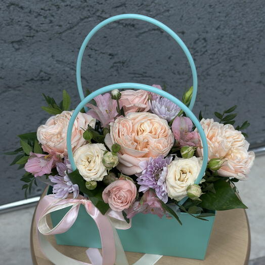 Корзиночка с розами