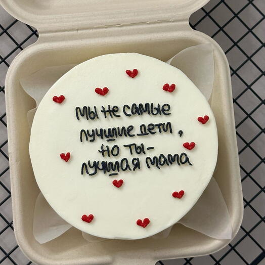 Бенто торт Маме « Мы не самые лучшие дети»
