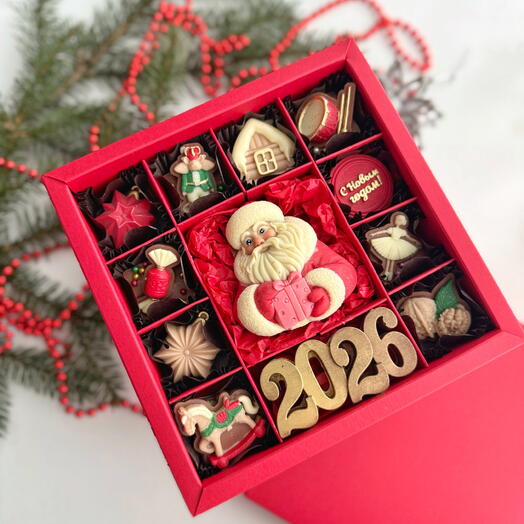 Шоколад Новый год Дедушка Мороз