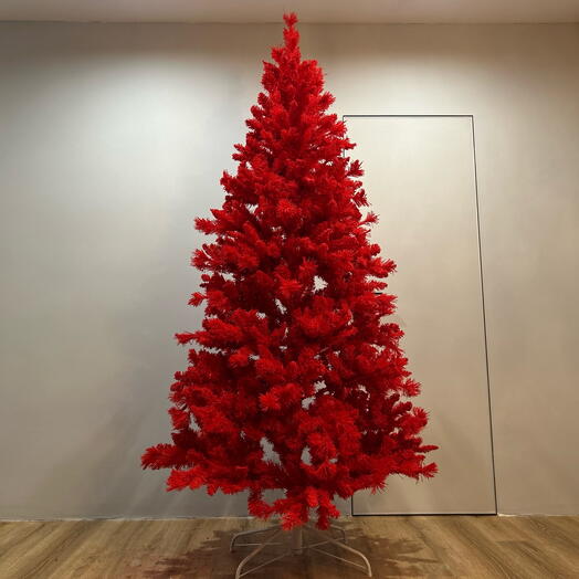 Красная елка