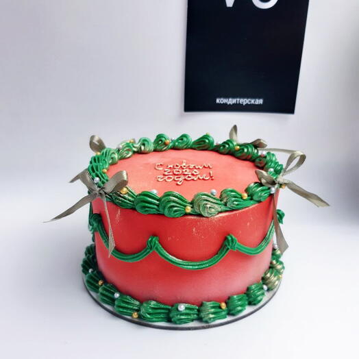 Бенто торт С Новым 2026 годом