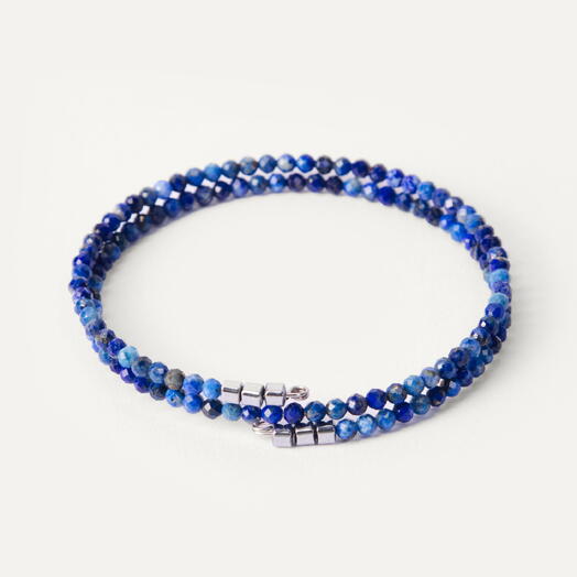 Браслет Ирис Лазурит Rh+ 19 см (BRA1100)