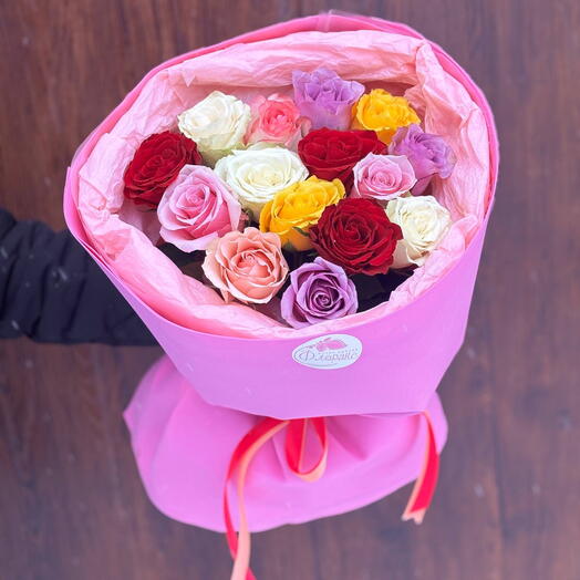 Микс из 15 шт кенийской розы