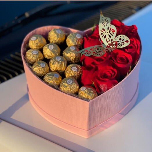 Сердце для любимой 🌹