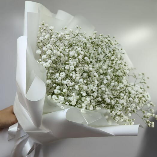 🌸🌸Букет белой гипсофиллы