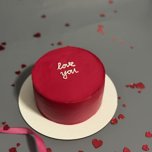 Бенто торт I love you