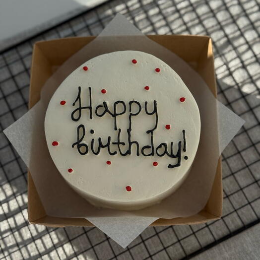 Бенто торт Happy birthday для подруги