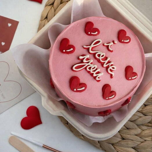 Бенто торт I love you