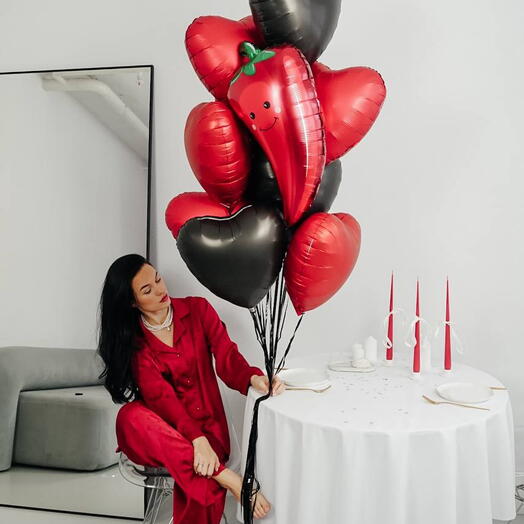 Набор шаров на 14 февраля