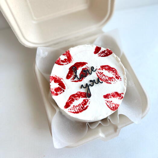 Бенто-торт для любимой ко Дню святого Валентина