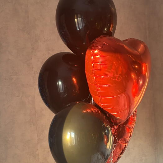 Набор шаров ко Дню Святого Валентина