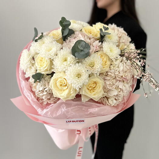 Букет "Кремовый"