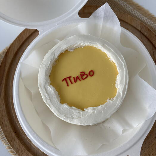 Бенто торт Пиво