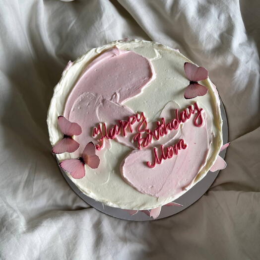 Торт 1 кг Happy Birthday Mom