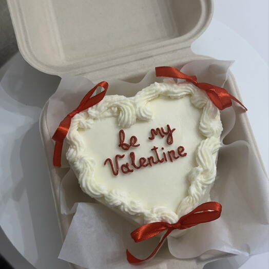 Бенто сердце «be my valentine валентинка