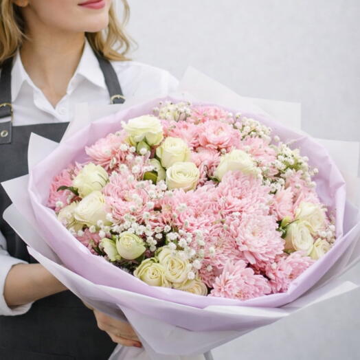 Bouquet marshmallow morning