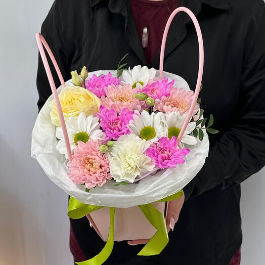 Цветы в композиции (весна)