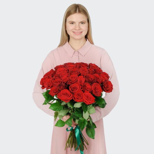 🌹 Букет из 35  красных роз
