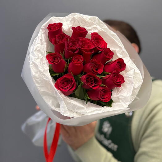 -20%АКЦИЯ🌹Монобукет "Африканская страсть"/роза Кения/Цветы Уфа/Цветы в Уфе/Доставка цветов Уфа