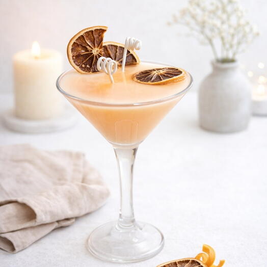 Свеча «Апельсиновый Коктейль»