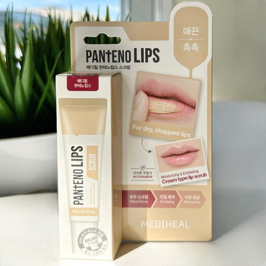 Деликатный скраб для губ пантенолом MEDIHEAL Panteno Lips Scrub