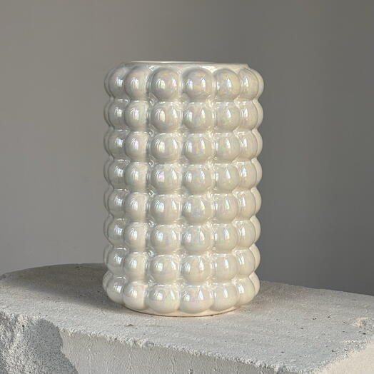 Ваза жемчужная «bubbles», 10*20