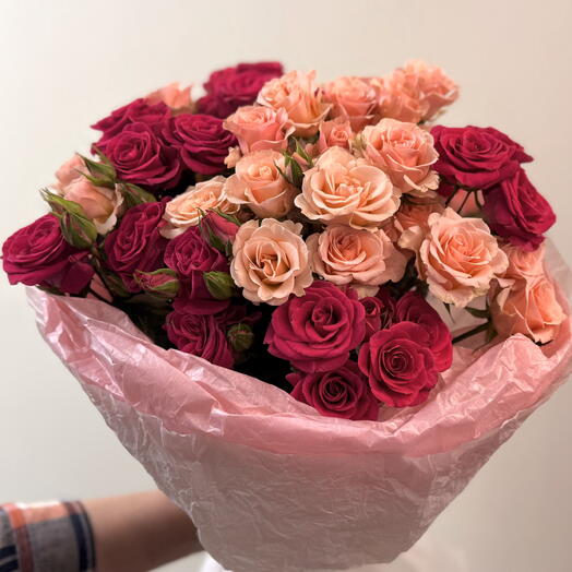 Cherry Pie | Duo Pink Spray Roses