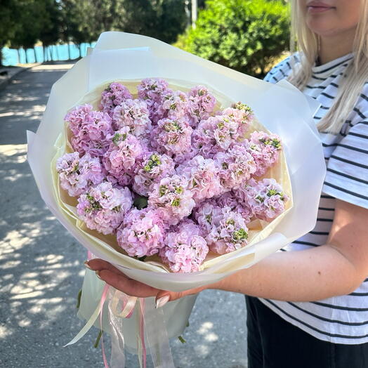 Маттиола букет ароматный как сирень