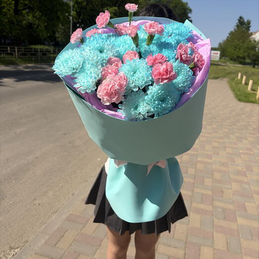 Букет цвета Тиффани