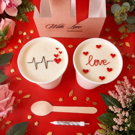 Десерт в стакане to gou , love