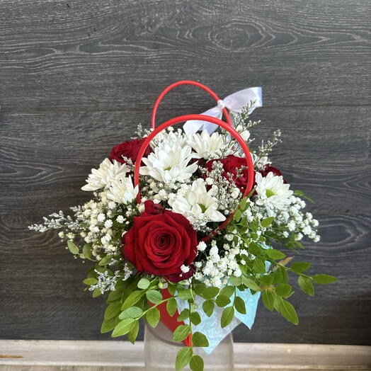 Сумочка красный бархат 💐