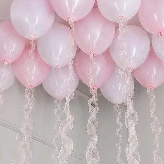 😍Розовые шары😍 Красивые шары 15 / Воздушные шарики WOW-эффект! / Арт.ШПN3