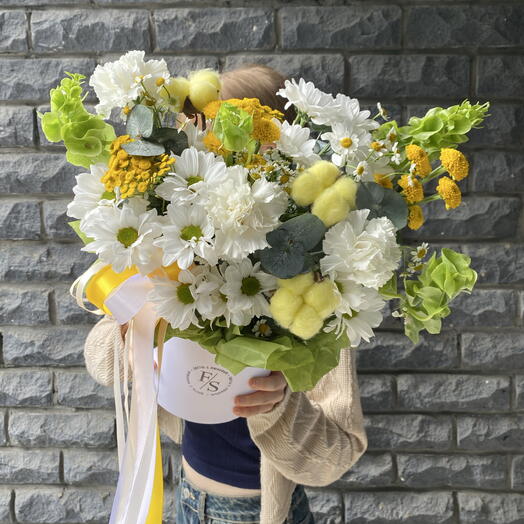 Композиция в шляпной коробке 🌼 Яркая жизнь