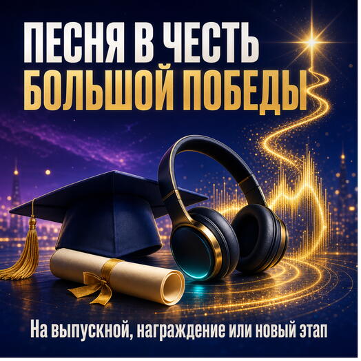 Подарочный сертификат Песня в честь большой победы