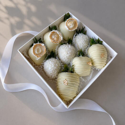 Клубника в шоколаде «Raffaello»