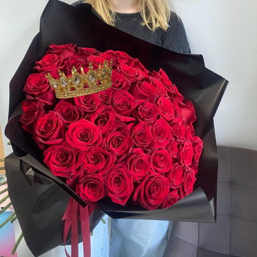 51 роза «Королева ночи»