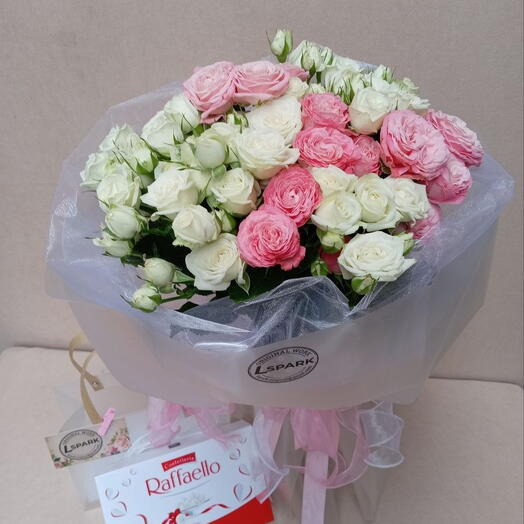 Mix Roses + Rafaello