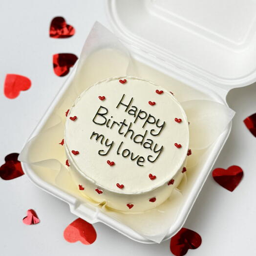 Бенто торт на день рождения, happy birthday my love , любимому человеку