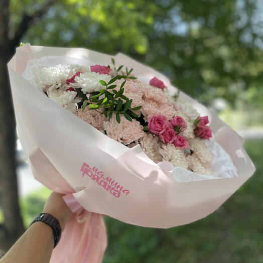 Букет сборный с розами 🌸🌸🌸