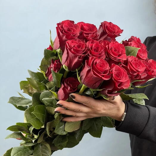 Пачка роза Эквадор «Мамма Миа»,25 шт