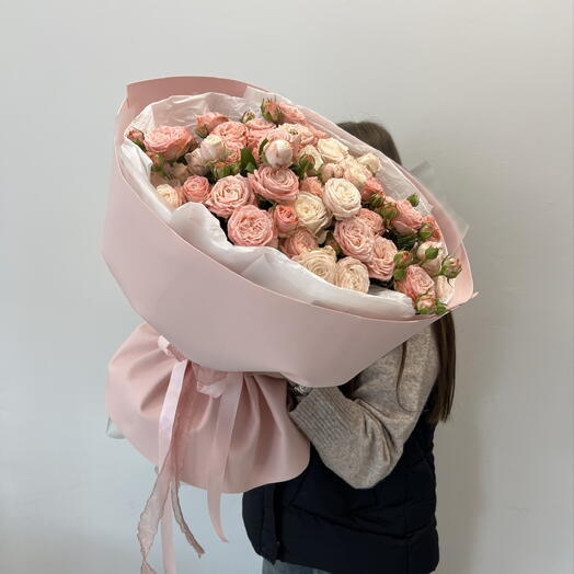 15 кустовых роз