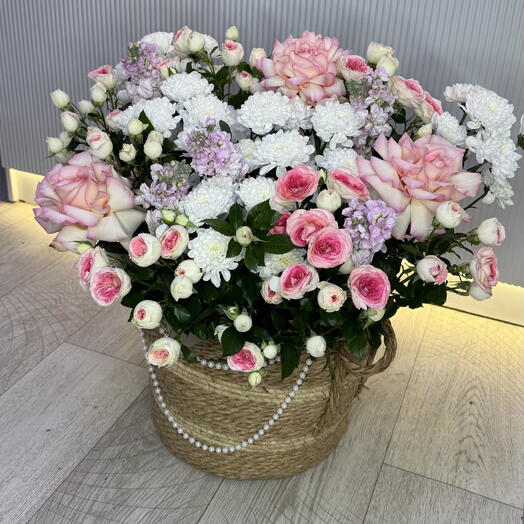 Assembled planter
