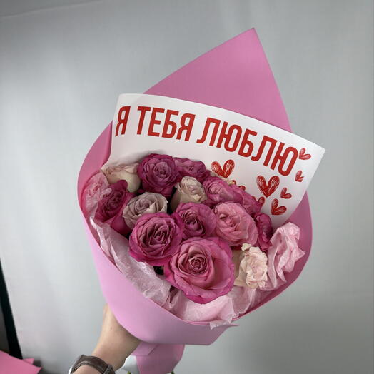 Букет из кенийских роз
