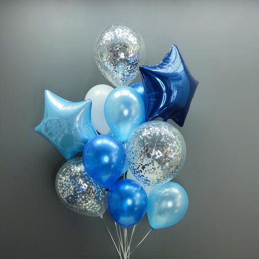 15 globos de helio