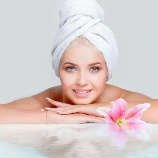 Programa de SPA facial "flor de orquídea"