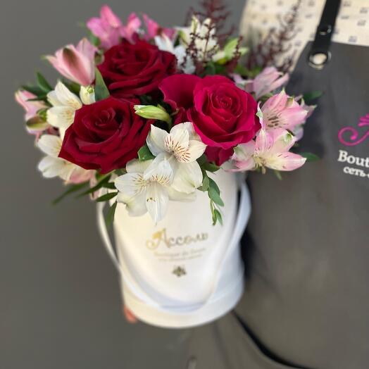 Flowers in a box