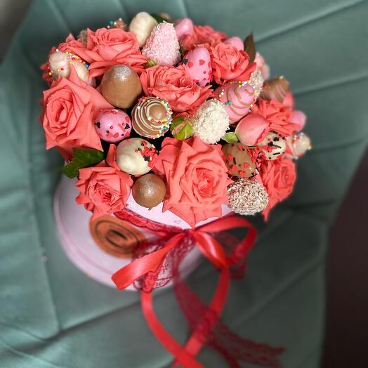 Flowers in a box